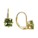 Peridot Drop Earrings (2-1/4 ct. ) in 14k Gold Earrings