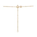 Pendant Necklace in 14k Gold-Plated 16