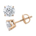 Stud Earrings (1/5 ct. ) in 10k Gold White Gold or Gold