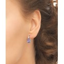 Amethyst Oval Earrings (4-3/4 ct. )