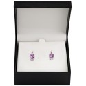 Amethyst Oval Earrings (4-3/4 ct. )