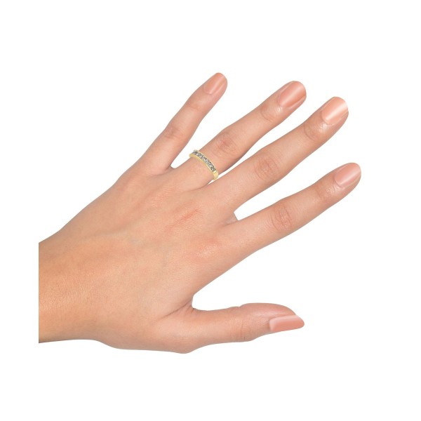 Channel Ring (1/2 ct. ) in 14k Yellow or Gold