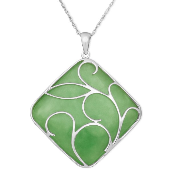 Necklace Swirl Overlay Pendant