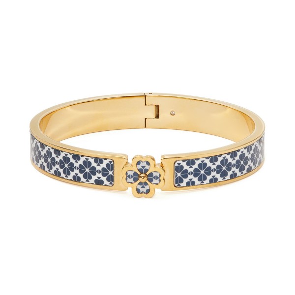 Spade Flower Printed Bangle Bracelet