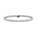 Square Gemstone Tennis Bangle