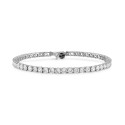 White Cubic Tennis Bracelet