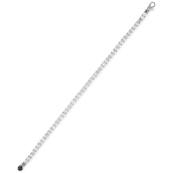 White Cubic Tennis Bracelet