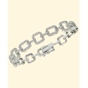 Cubic Square Tennis Bracelet