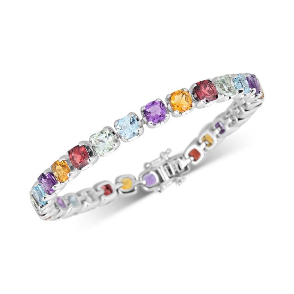 Multi-Gemstone Tennis Bracelet (17-3/8 ct. )