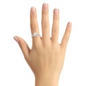 (3/4 ct. ) & (1/4 ct. ) Split Shank Ring