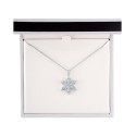 Snowflake Pendant Necklace (1/10 ct. )