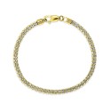 Chain Bracelet in 10k Two-Tone Gold