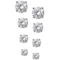 4-Pc. Set Cubic Stud Earrings