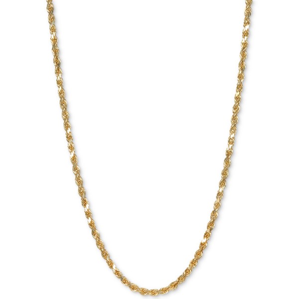 14k Gold 20-Inch Link Necklace