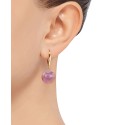 Cultured Ming (12-14mm) Drop Earrings in 14k Gold