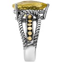 Quartz Statement Ring (6-5/8 ct. ) and 18k Gold