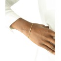 Bar Bracelet (1/6 ct. ) in Gold Vermeil