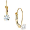 Cubic Drop Earrings (1/2 ct. ) in 10k Gold