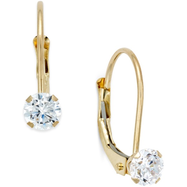 Cubic Drop Earrings (1/2 ct. ) in 10k Gold