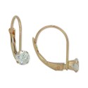 Cubic Drop Earrings (1/2 ct. ) in 10k Gold