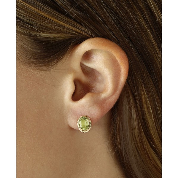 Stud Earring Set in 14k Gold